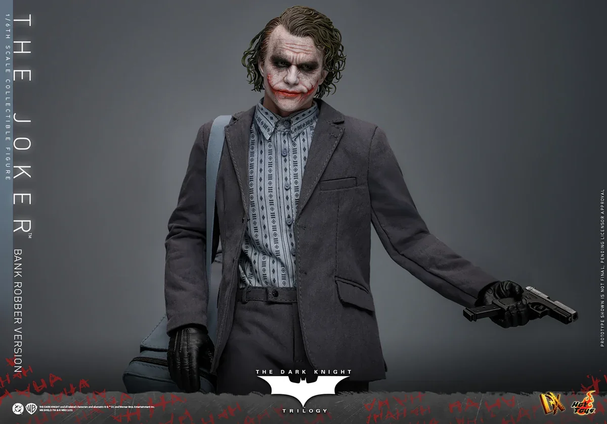 The Dark Knight - The Joker (Bank Robber Version) 1:6 Scale Collectable Action Figure - Image 16