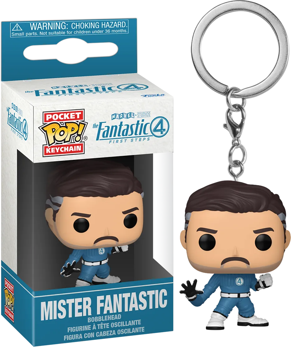 The Fantastic Four (2025) - Mister Fantastic Pop! Keychain