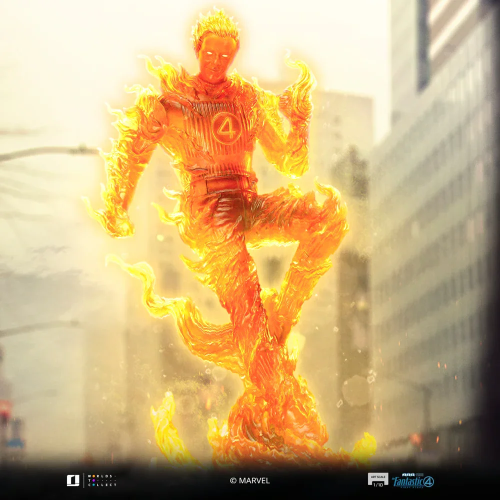 The Fantastic Four: First Steps - Human Torch 1:10 Scale Statue - Image 2