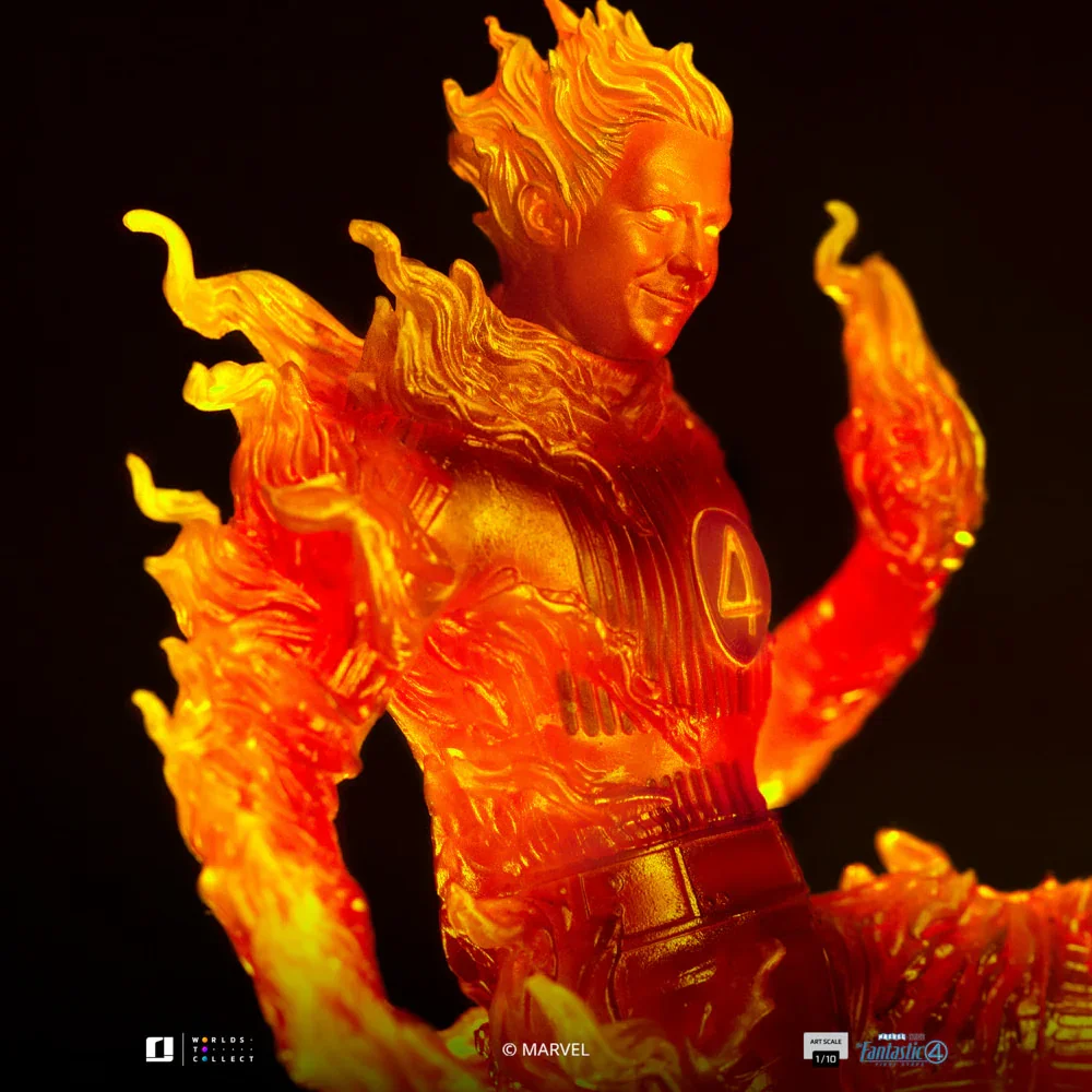 The Fantastic Four: First Steps - Human Torch 1:10 Scale Statue - Image 6