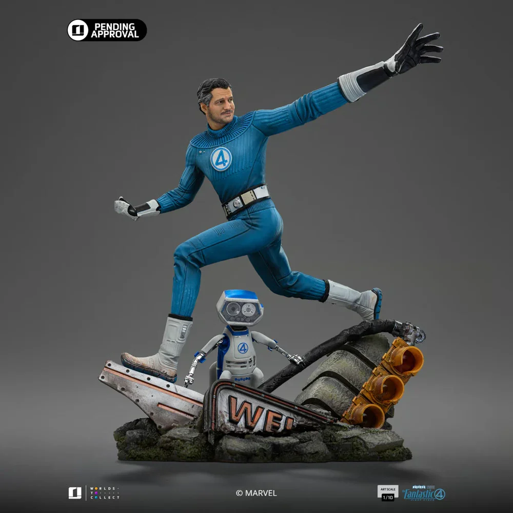The Fantastic Four: First Steps - Mr. Fantastic 1:10 Scale Statue - Image 9