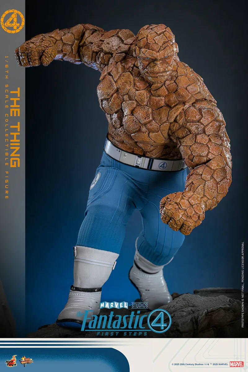 The Fantastic Four: First Steps - The Thing 1:6 Scale Collectable Action Figure - Image 13