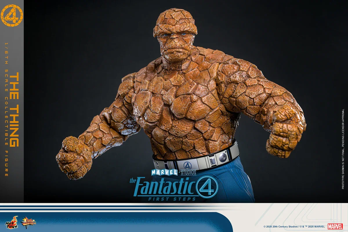 The Fantastic Four: First Steps - The Thing 1:6 Scale Collectable Action Figure - Image 5