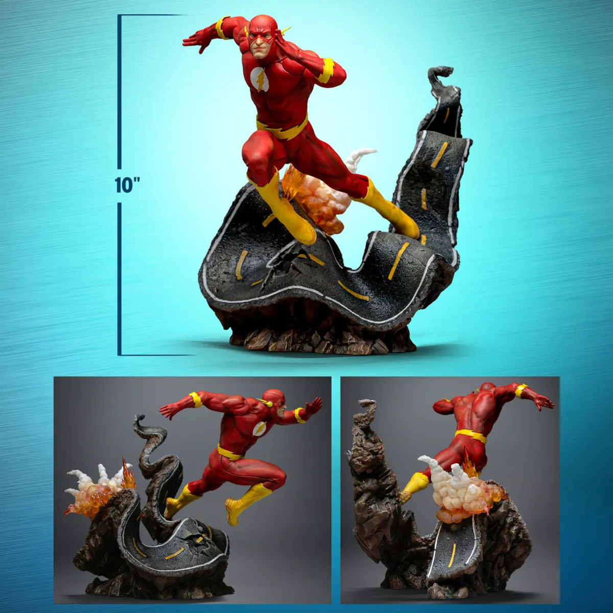 The Flash - Flash Unleashed 1:10 Scale Statue - Image 3