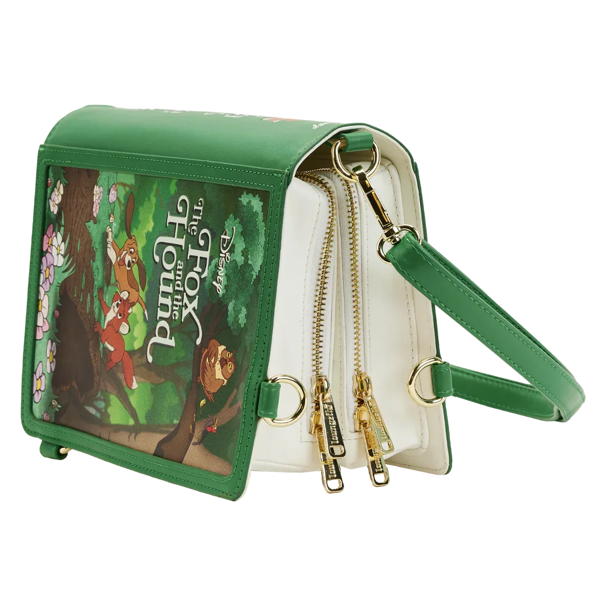 The Fox & the Hound - Classic Book Convertible Crossbody - Image 3
