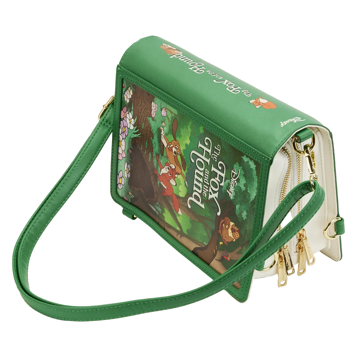 The Fox & the Hound - Classic Book Convertible Crossbody - Image 5
