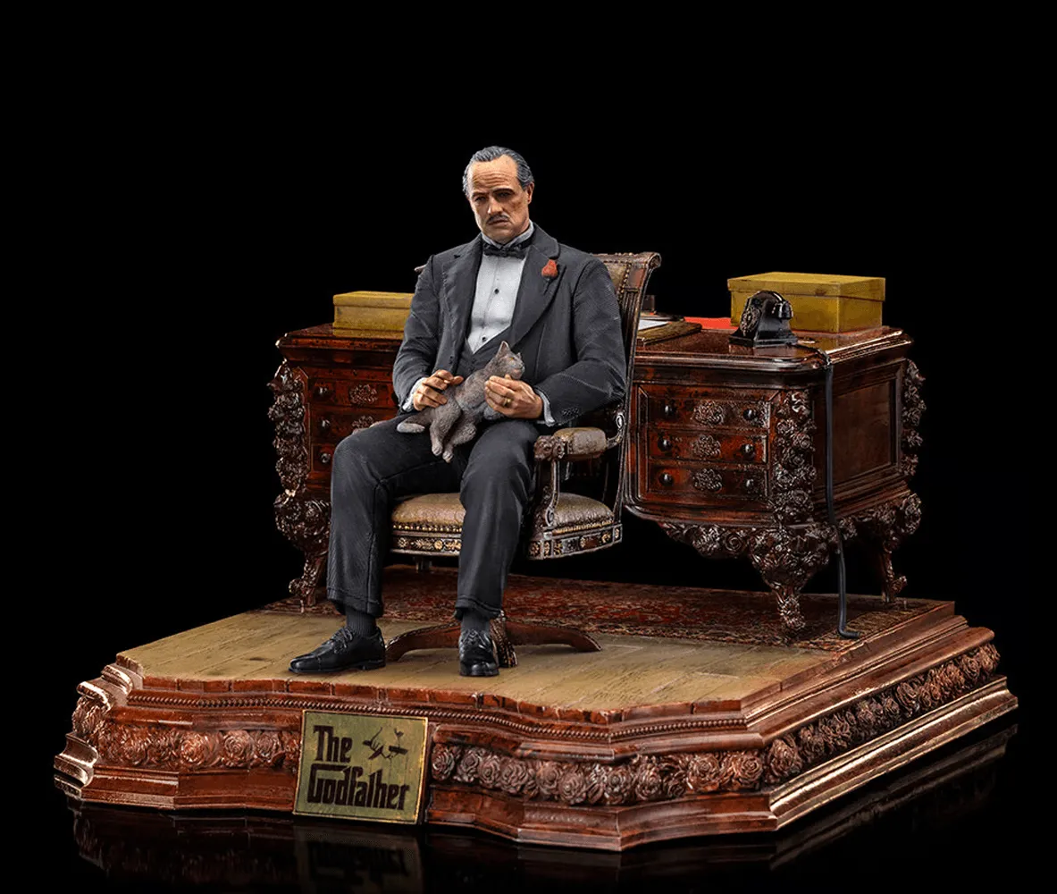The Godfather - Don Vito Corleone Deluxe 1:10 Scale Statue - Image 3