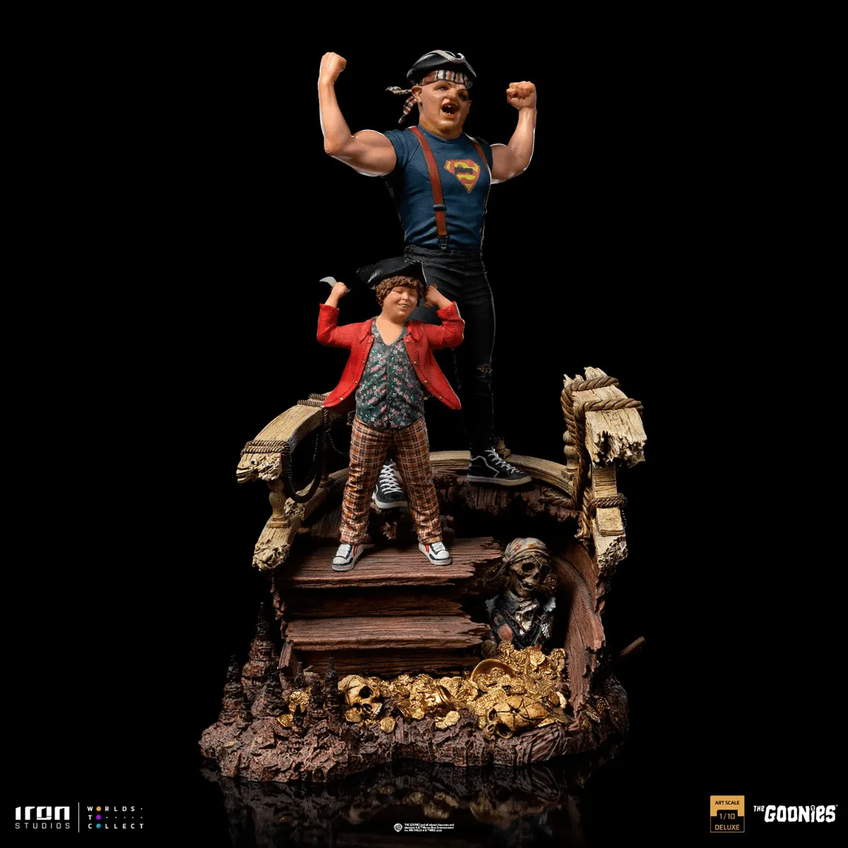 The Goonies - Sloth & Chunk Deluxe 1:10 Scale Statue - Image 2