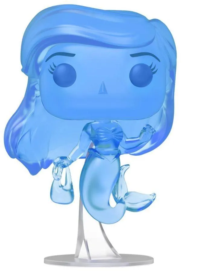 The Little Mermaid - Ariel with Bag Blue Translucent US Exclusive Pop! Vinyl [RS] - Image 2