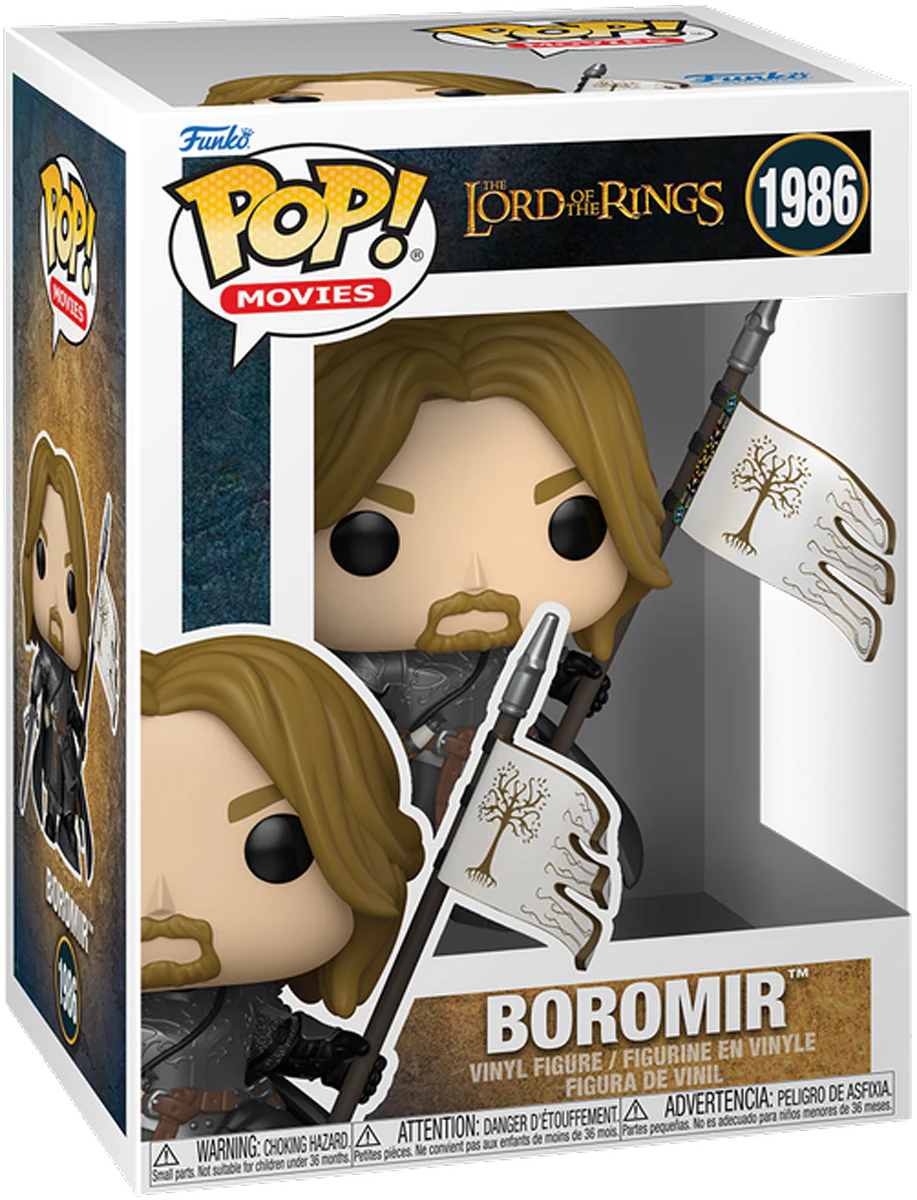 The Lord of the Rings - Boromir with Gondor Flag Pop! Vinyl - Image 3