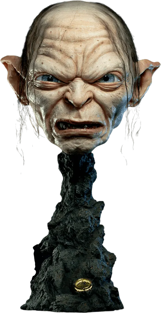 The Lord of the Rings - Gollum 1:1 Scale Art Mask