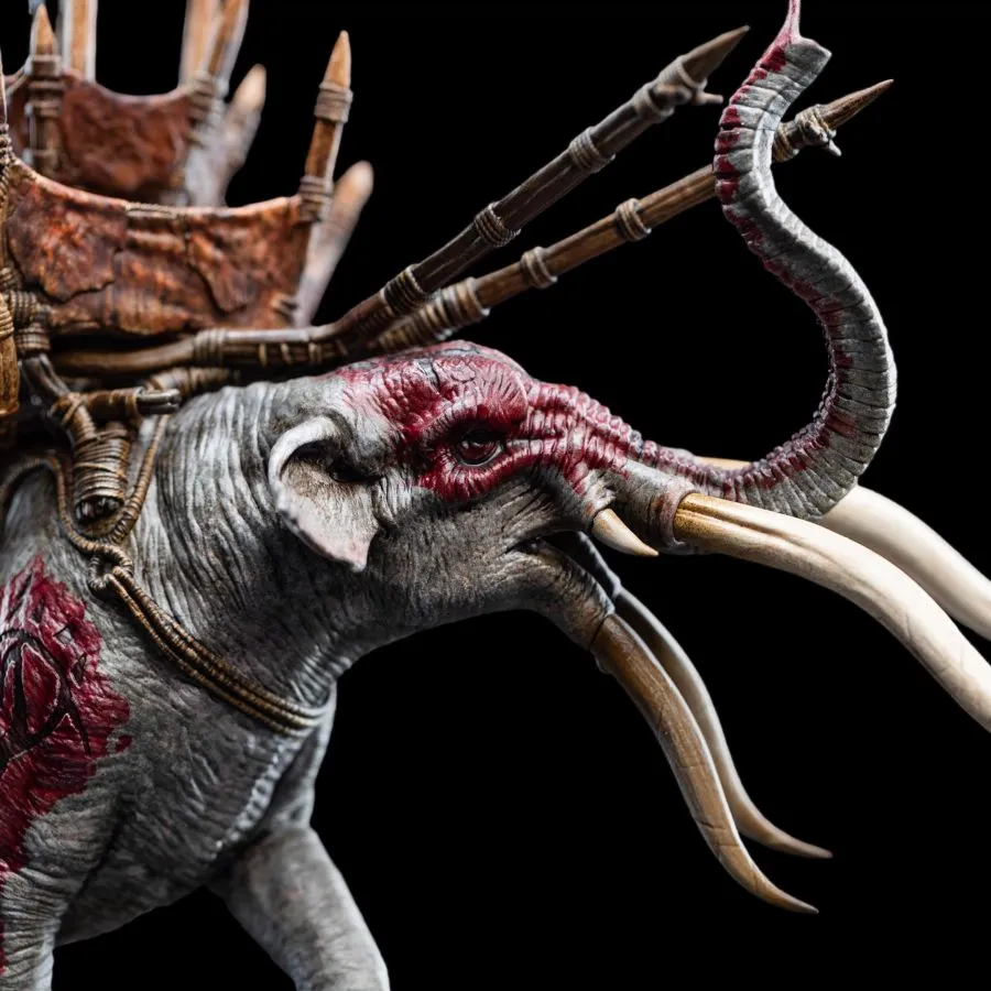 The Lord of the Rings - Mumak in Battle Miniature Statue - Image 10