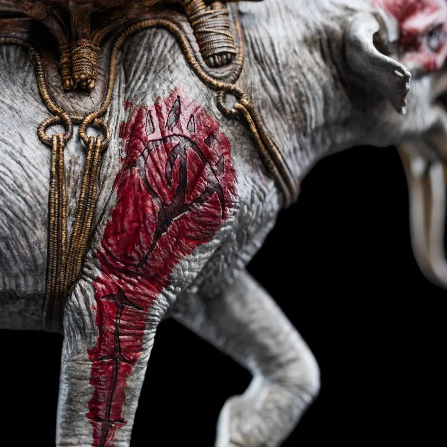 The Lord of the Rings - Mumak in Battle Miniature Statue - Image 11