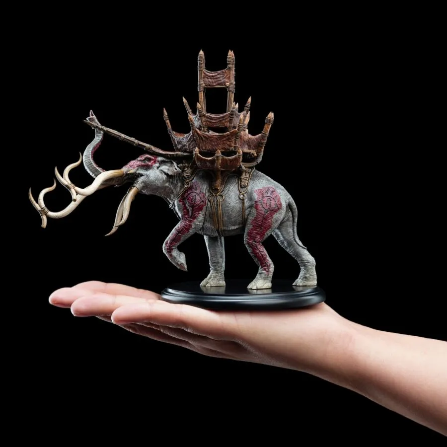The Lord of the Rings - Mumak in Battle Miniature Statue - Image 12