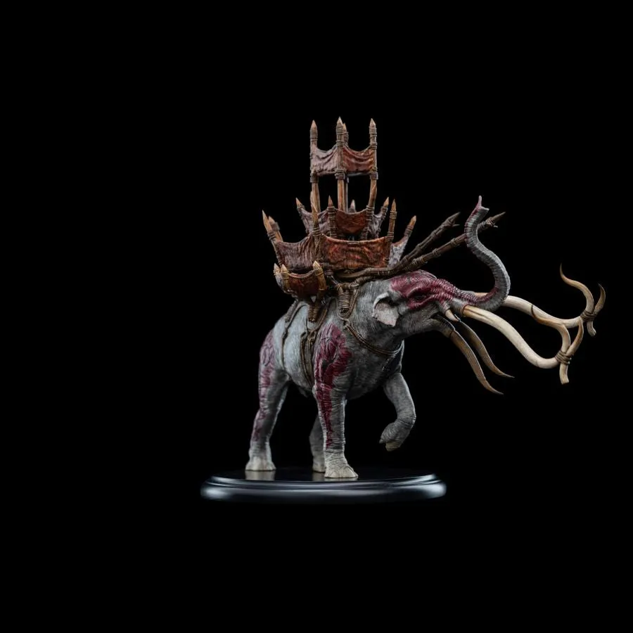 The Lord of the Rings - Mumak in Battle Miniature Statue - Image 2