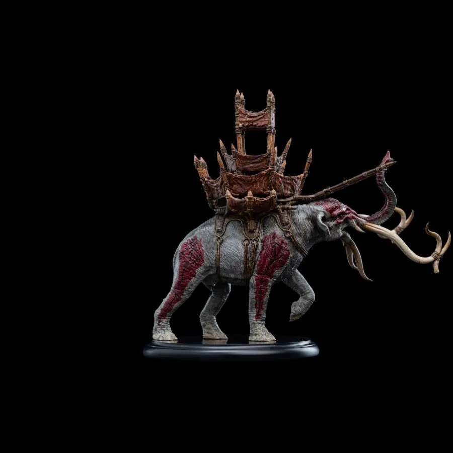 The Lord of the Rings - Mumak in Battle Miniature Statue - Image 3