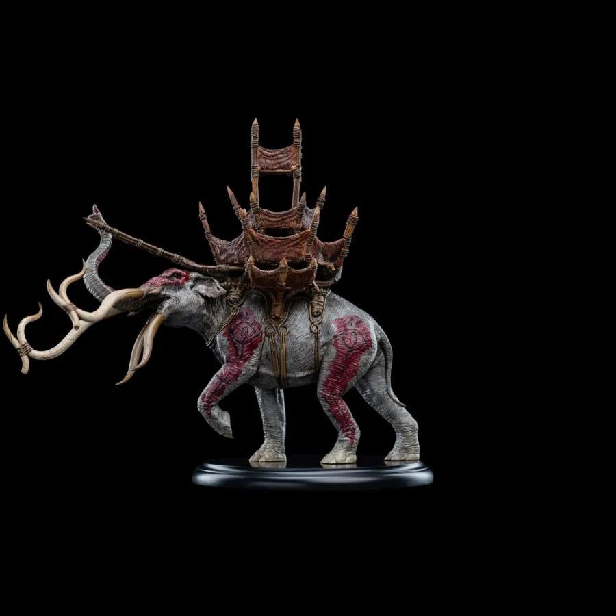 The Lord of the Rings - Mumak in Battle Miniature Statue - Image 7