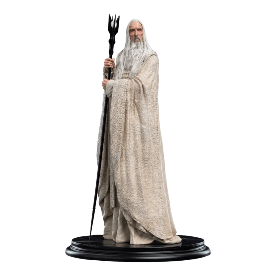 The Lord of the Rings - Saruman the White Wizard Statue