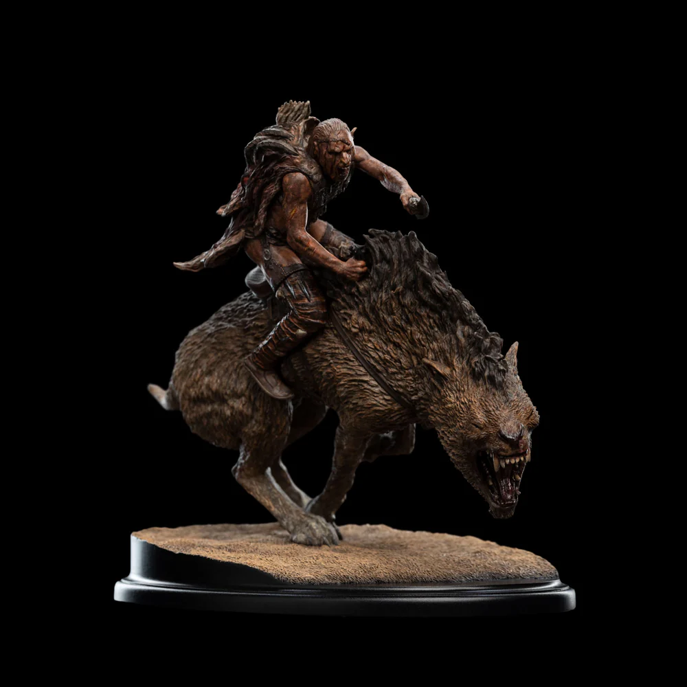 The Lord of the Rings - Sharku on Warg Miniature Statue - Image 11