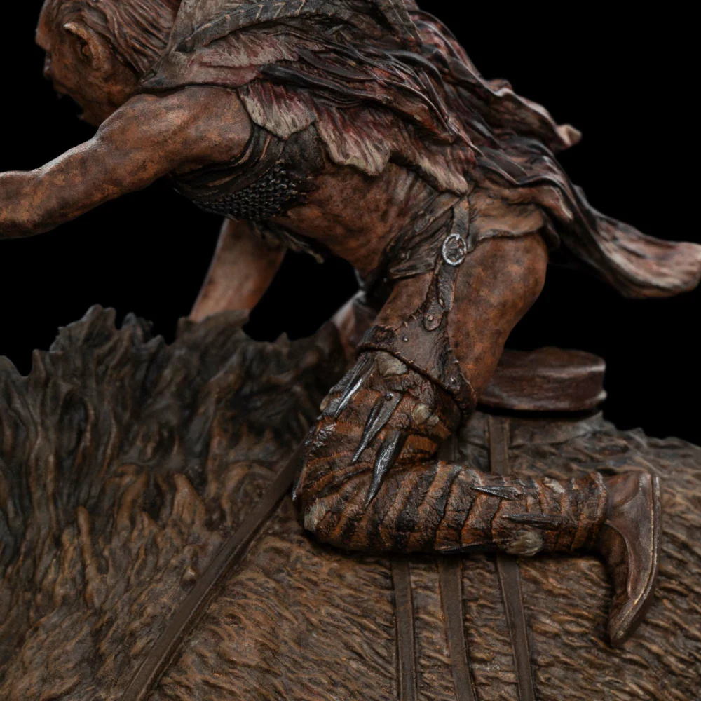 The Lord of the Rings - Sharku on Warg Miniature Statue - Image 14