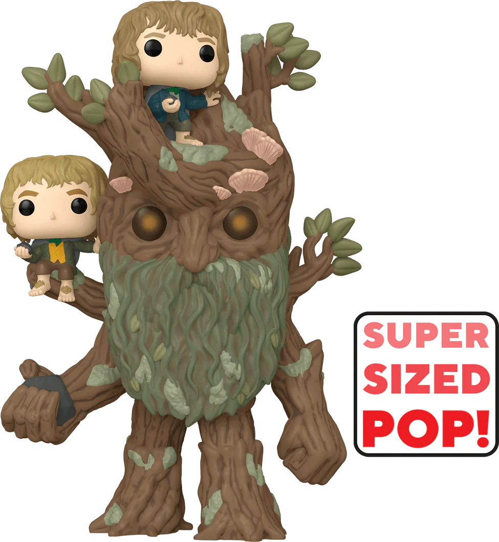 The Lord of the Rings - Treebeard with Merry & Pippin 6" Pop! Vinyl - Image 2