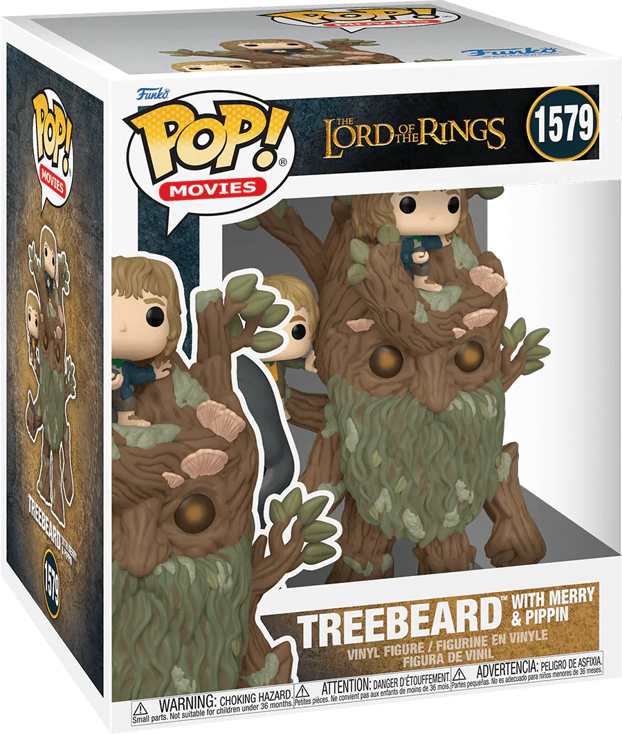The Lord of the Rings - Treebeard with Merry & Pippin 6" Pop! Vinyl - Image 3