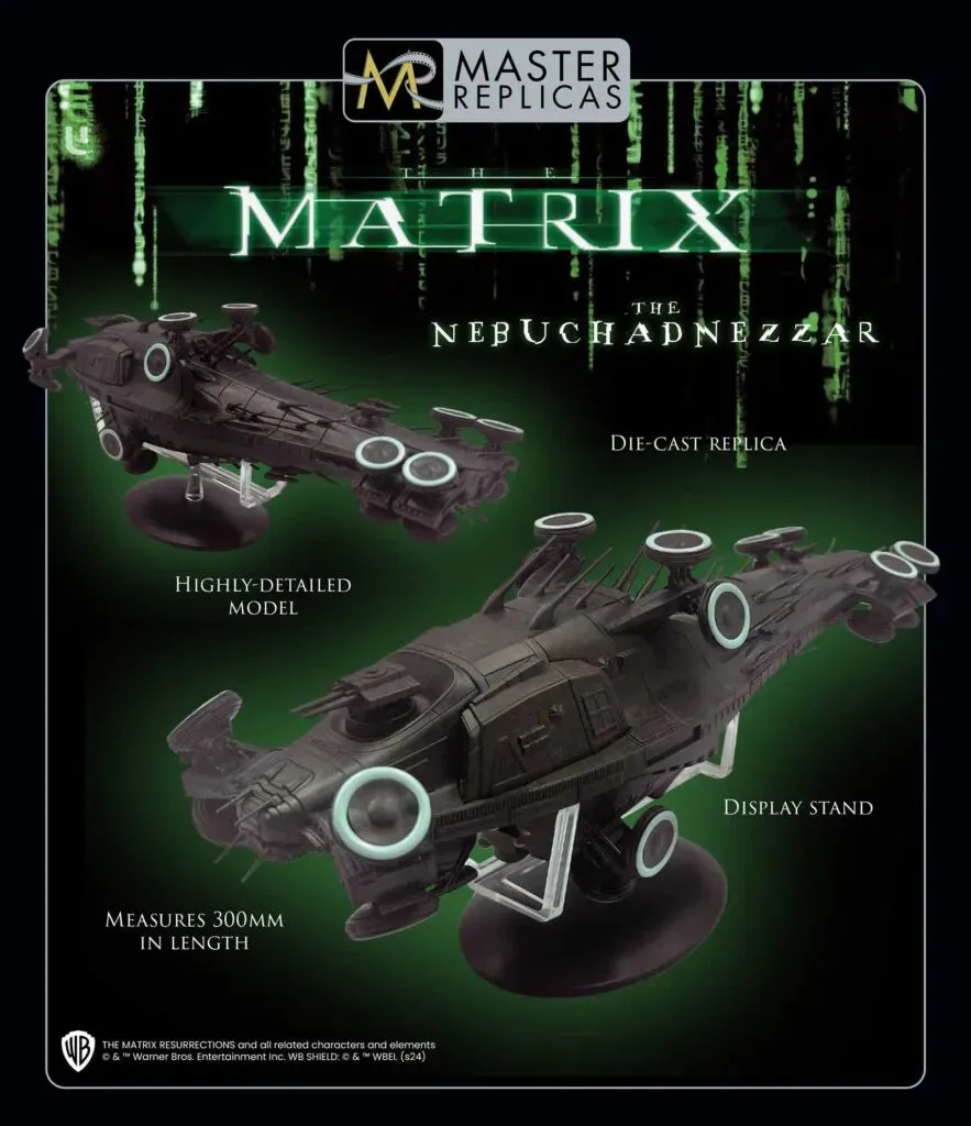 The Matrix - The Nebuchadnezzar Ship Diecast Replica - Image 2
