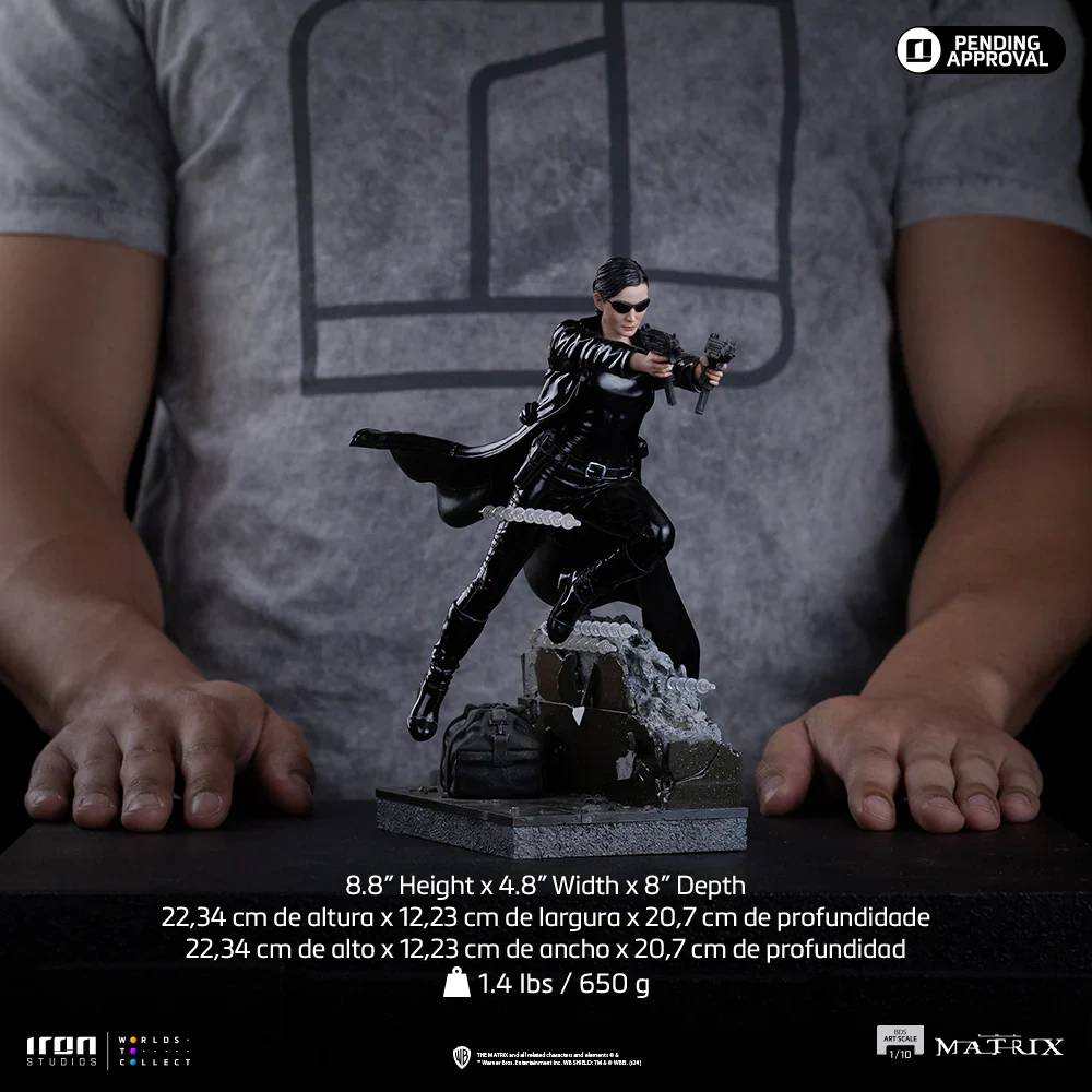 The Matrix - Trinity 1:10 Scale Statue - Image 15