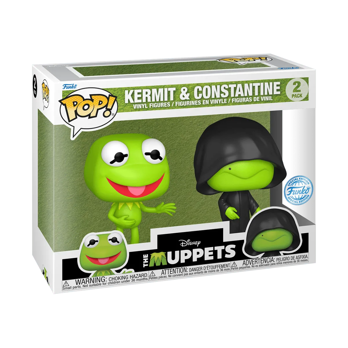 The Muppets - Kermit & Constantine US Exclusive Pop! Vinyl 2-Pack [RS] - Image 3