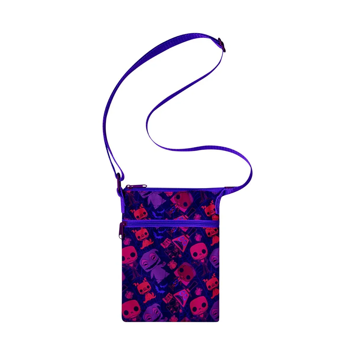 The Nightmare Before Christmas - Blacklight Passport Crossbody - Image 2