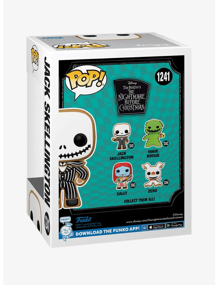 The Nightmare Before Christmas - Jack Skellington Gingerbread Pop Vinyl [RS] - Image 3