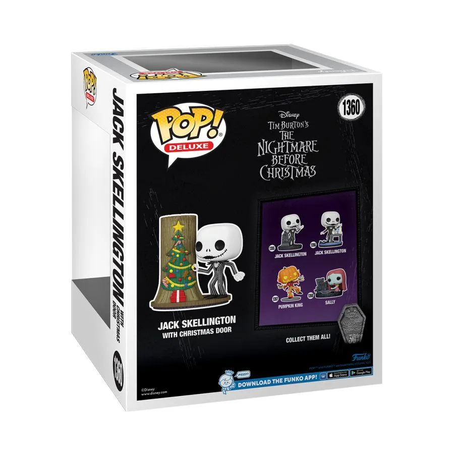 The Nightmare Before Christmas - Jack with Christmas Town Door 30th Anniversary Pop! Deluxe - Image 3