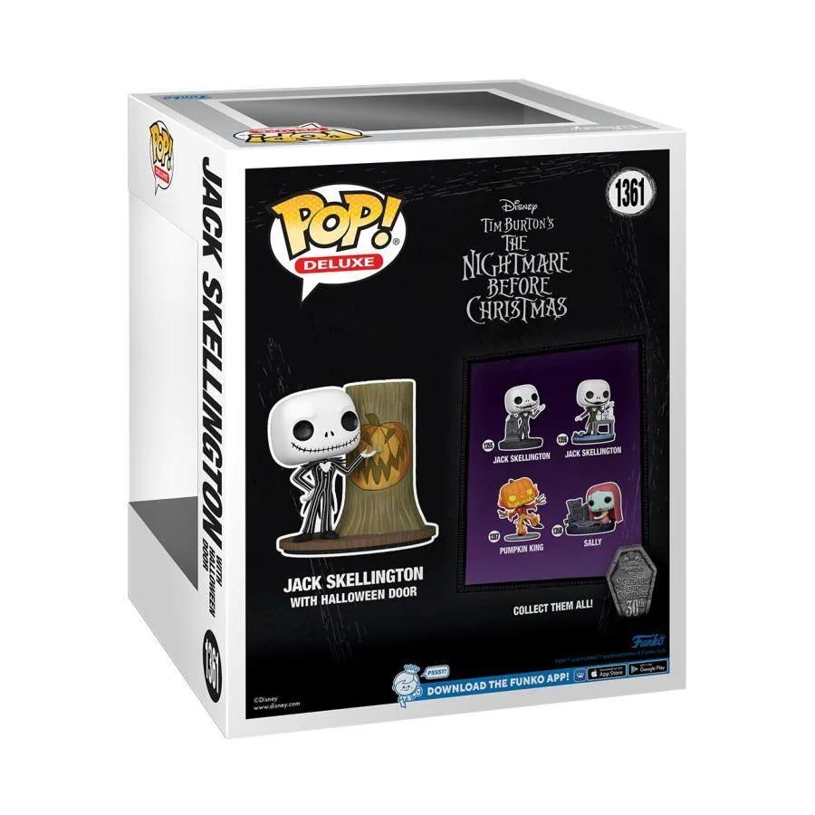 The Nightmare Before Christmas - Jack with Halloween Town Door 30th Anniversary Pop! Deluxe - Image 4
