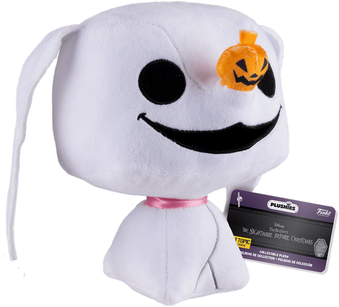 The Nightmare Before Christmas - Zero 30th Anniversary US Exclusive Glow 7" Plush [RS] - Image 3