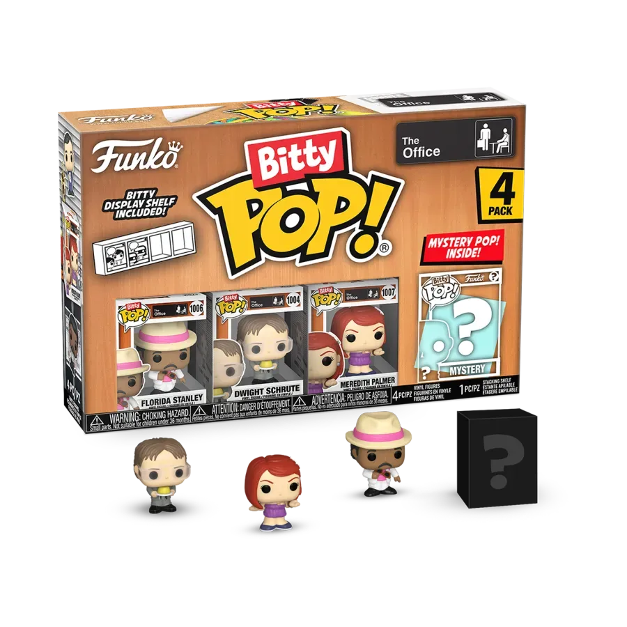 The Office - Florida Stanley Bitty Pop! 4-Pack