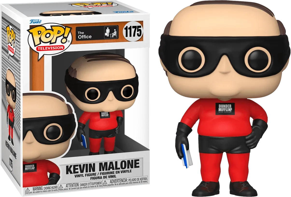 The Office - Kevin Dunder Mifflin Superhero Pop! Vinyl
