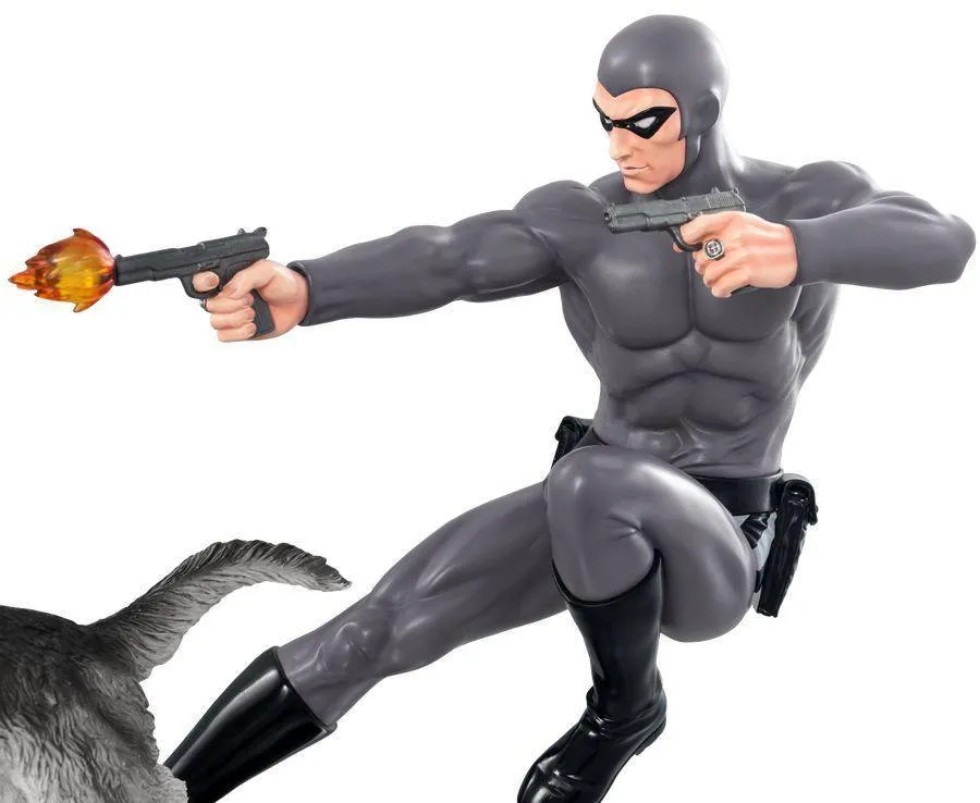 The Phantom - Phantom and Devil Grey Suit Statue - Image 5