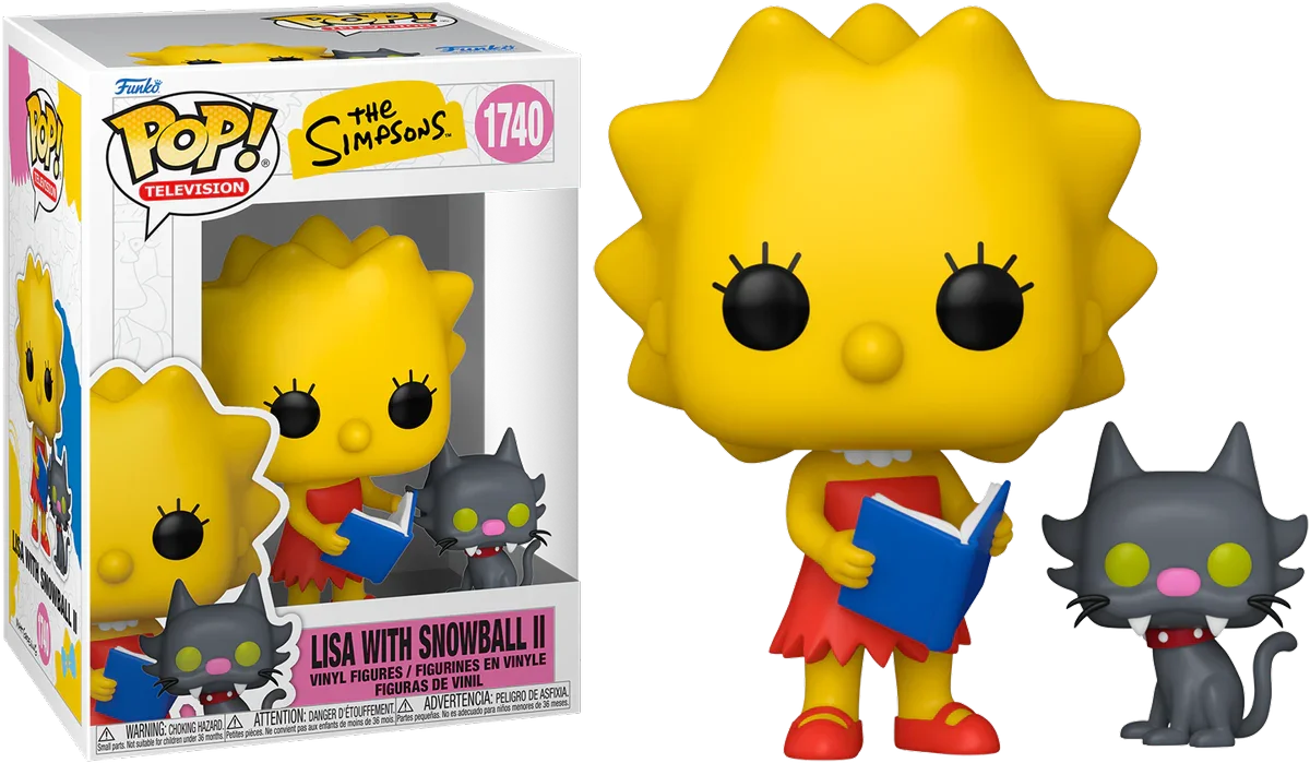 The Simpsons - Lisa with Snowball II Pop! Vinyl