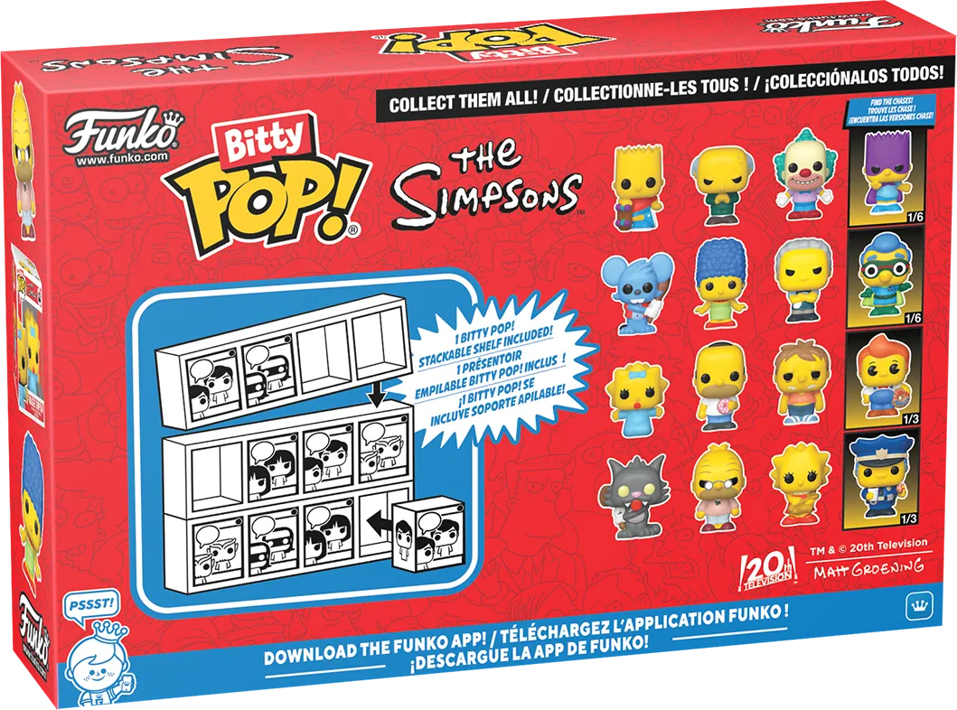 Simpsons - Scratchy Bitty Pop! 4-Pack - Image 2