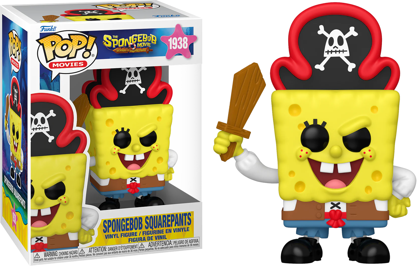 The SpongeBob Movie (2025) - SpongeBob SquarePants Pop! Vinyl