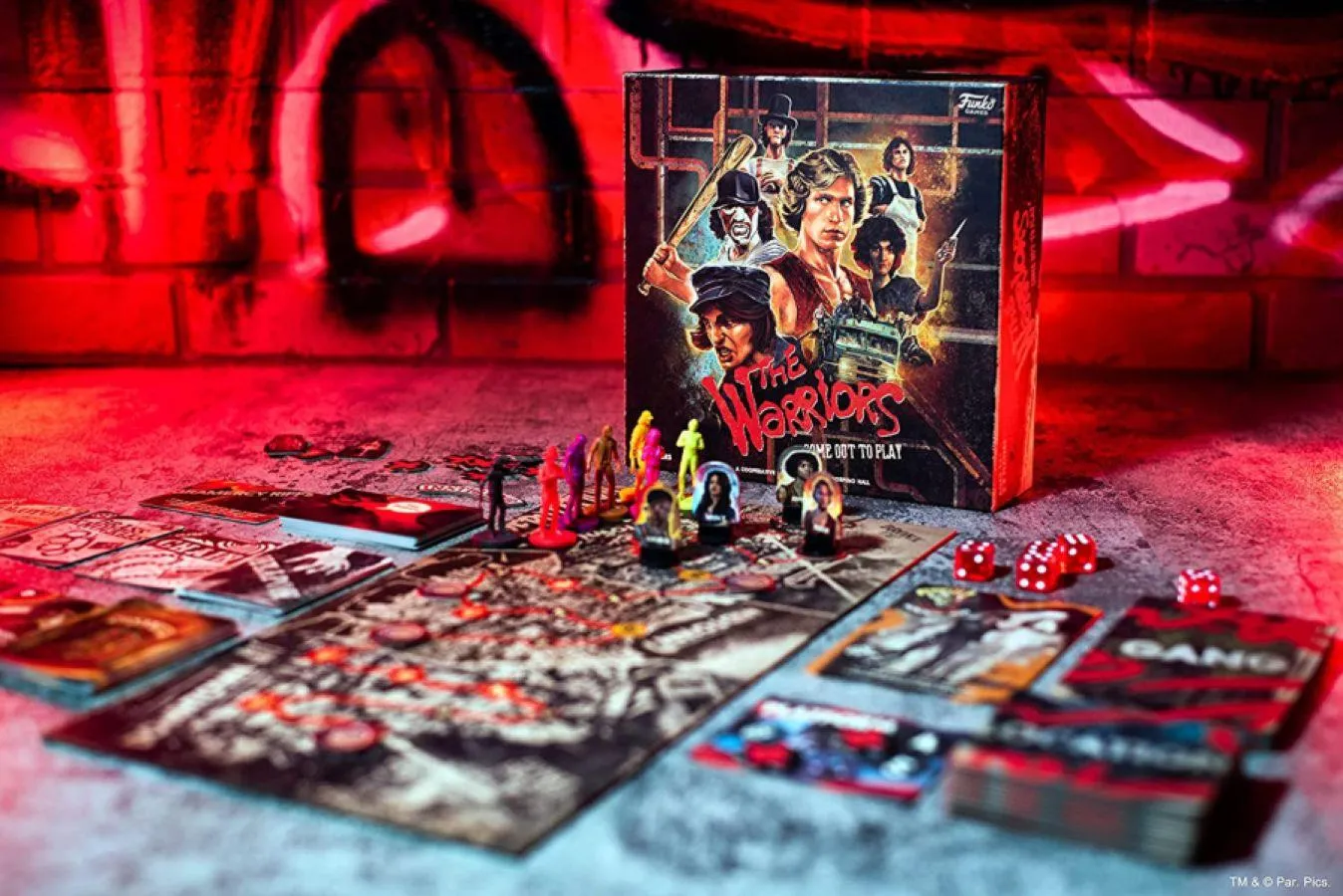 The Warriors - Come Out to Play Board Game - Image 3