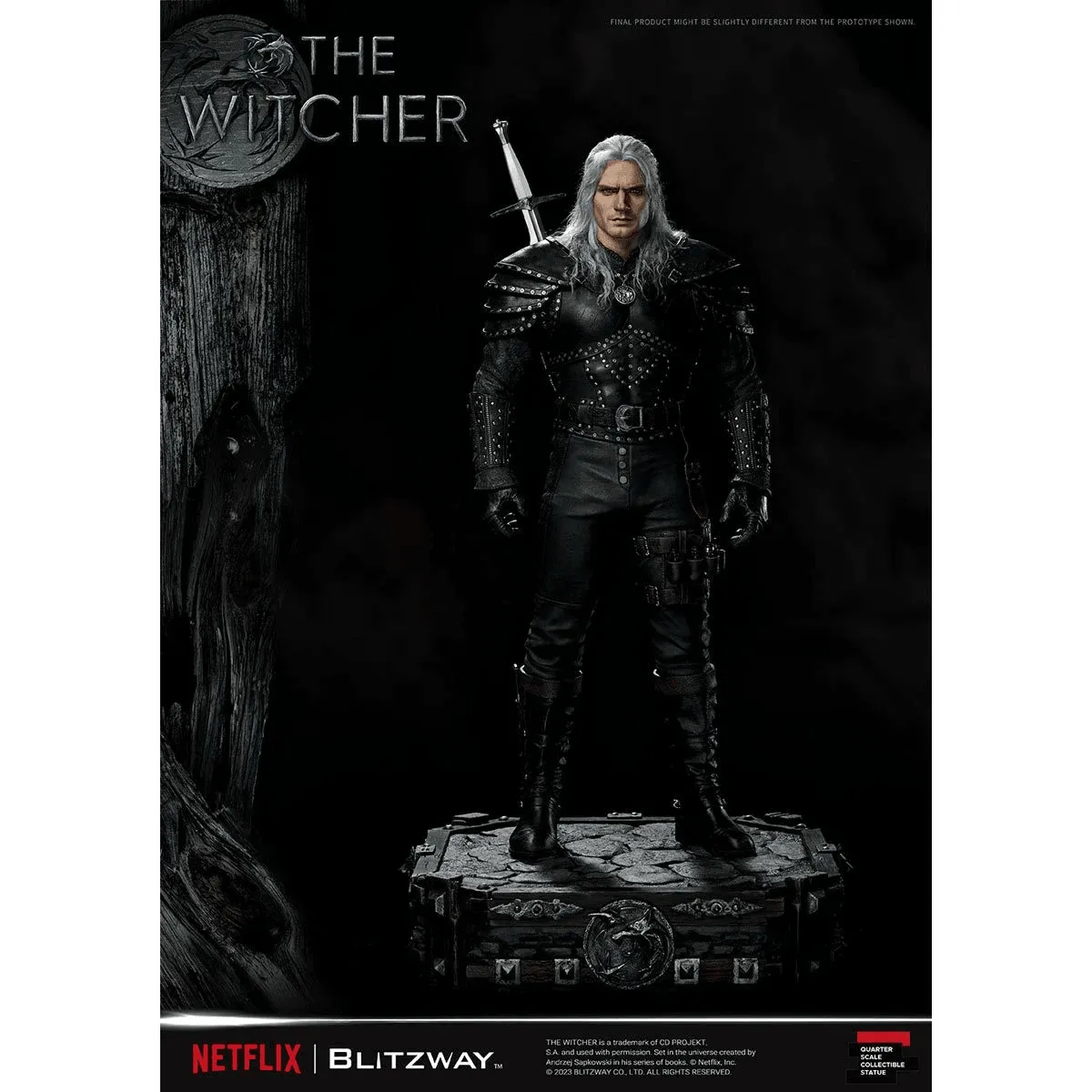 The Witcher (TV) - Geralt of Rivia 1:4 Scale Statue - Image 4