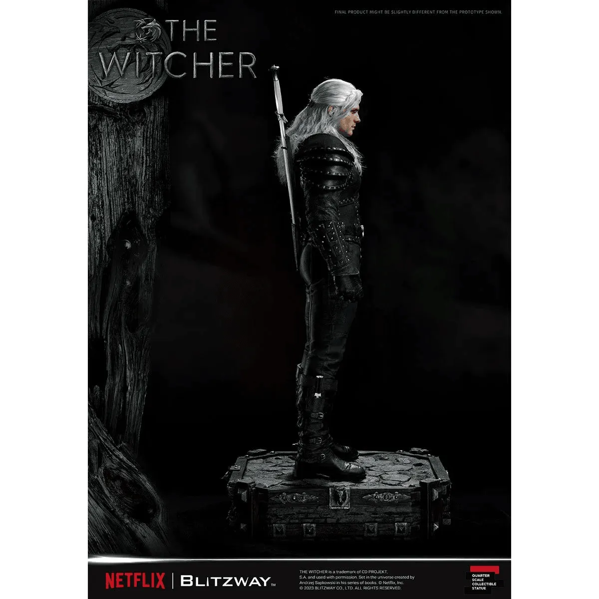 The Witcher (TV) - Geralt of Rivia 1:4 Scale Statue - Image 7