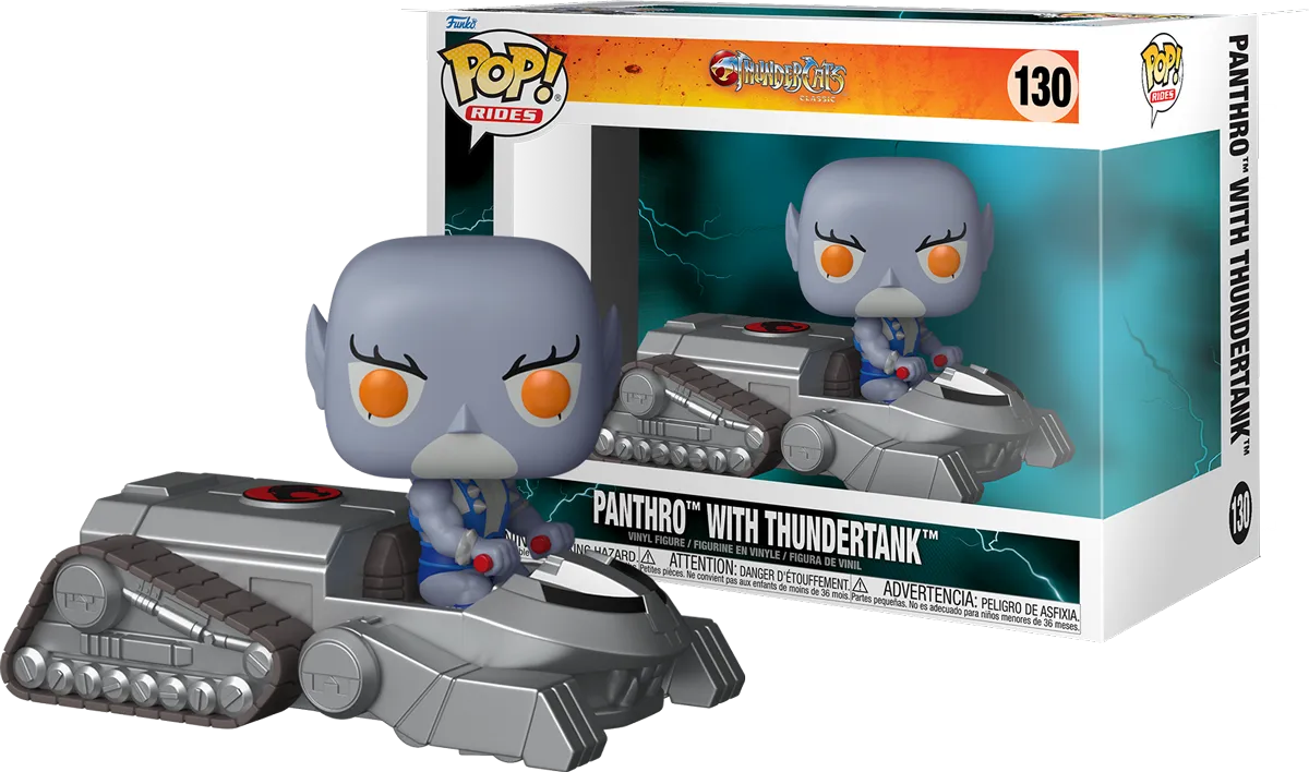 Thundercats - Panthro with Thundertank Pop! Ride Vinyl