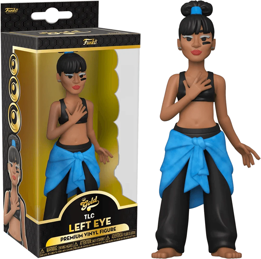TLC - Left Eye 5" Vinyl Gold