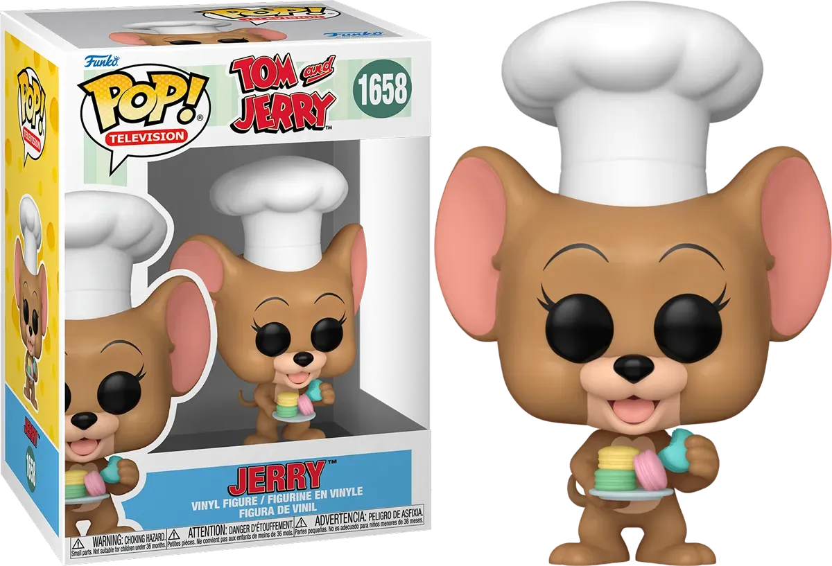 Tom & Jerry - Jerry with Macaroons Pop! Vinyl