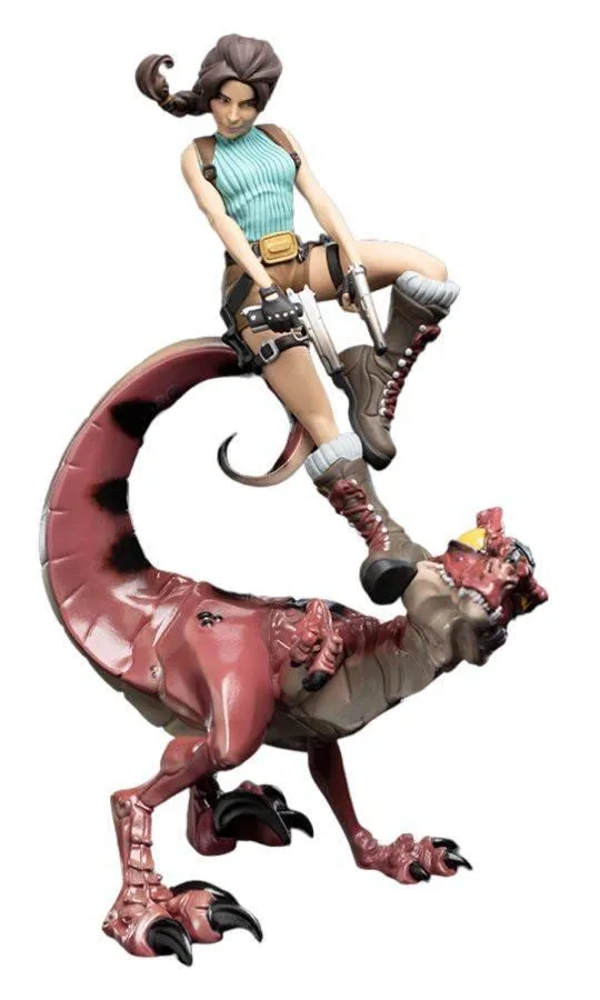 Tomb Raider - Lara & Raptor Mini Epics Vinyl Figure
