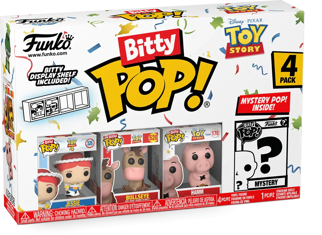 Toy Story - Jessie Bitty Pop! 4-Pack - Image 2