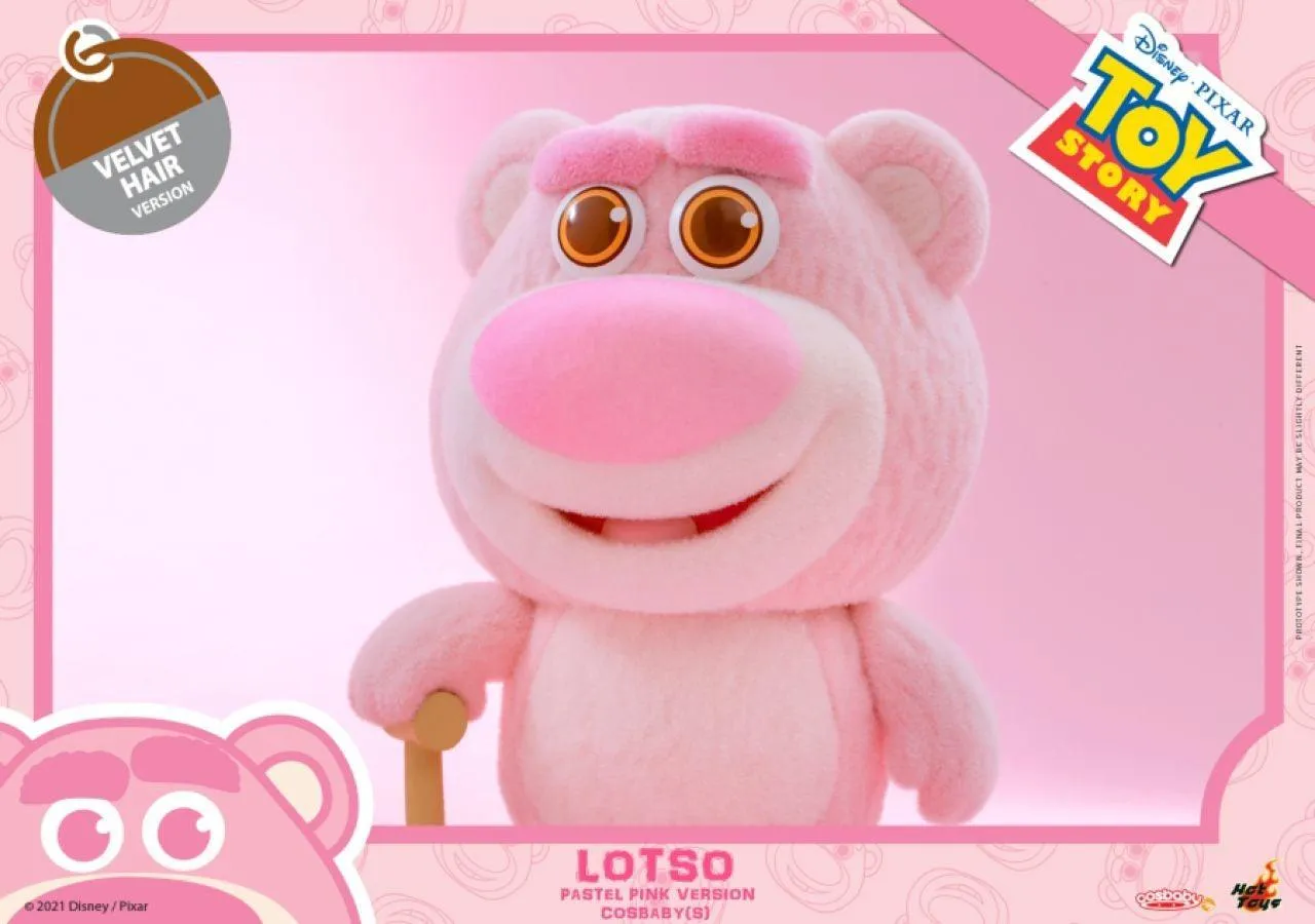 Toy Story - Lotso Pastel Pink Cosbaby - Image 3