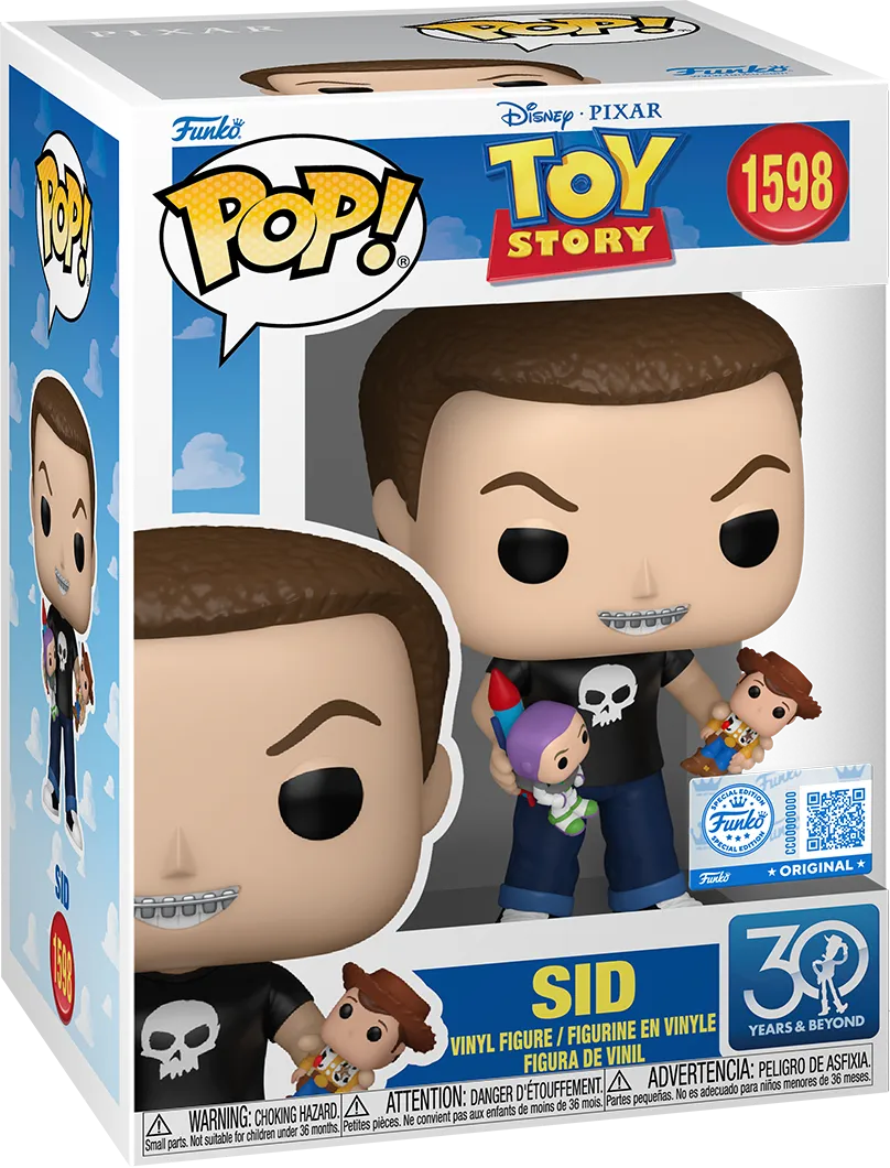 Toy Story - Sid 30th Anniversary Pop! Vinyl - Image 3